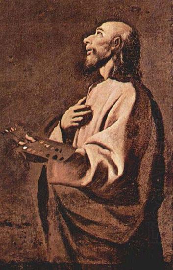 Francisco de Zurbaran Probable self portrait of Francisco Zurbaran as Saint Luke, china oil painting image